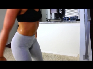 big booty exercises at home